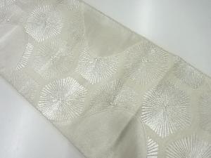 アンティーク　松模様織出し袋帯（材料）